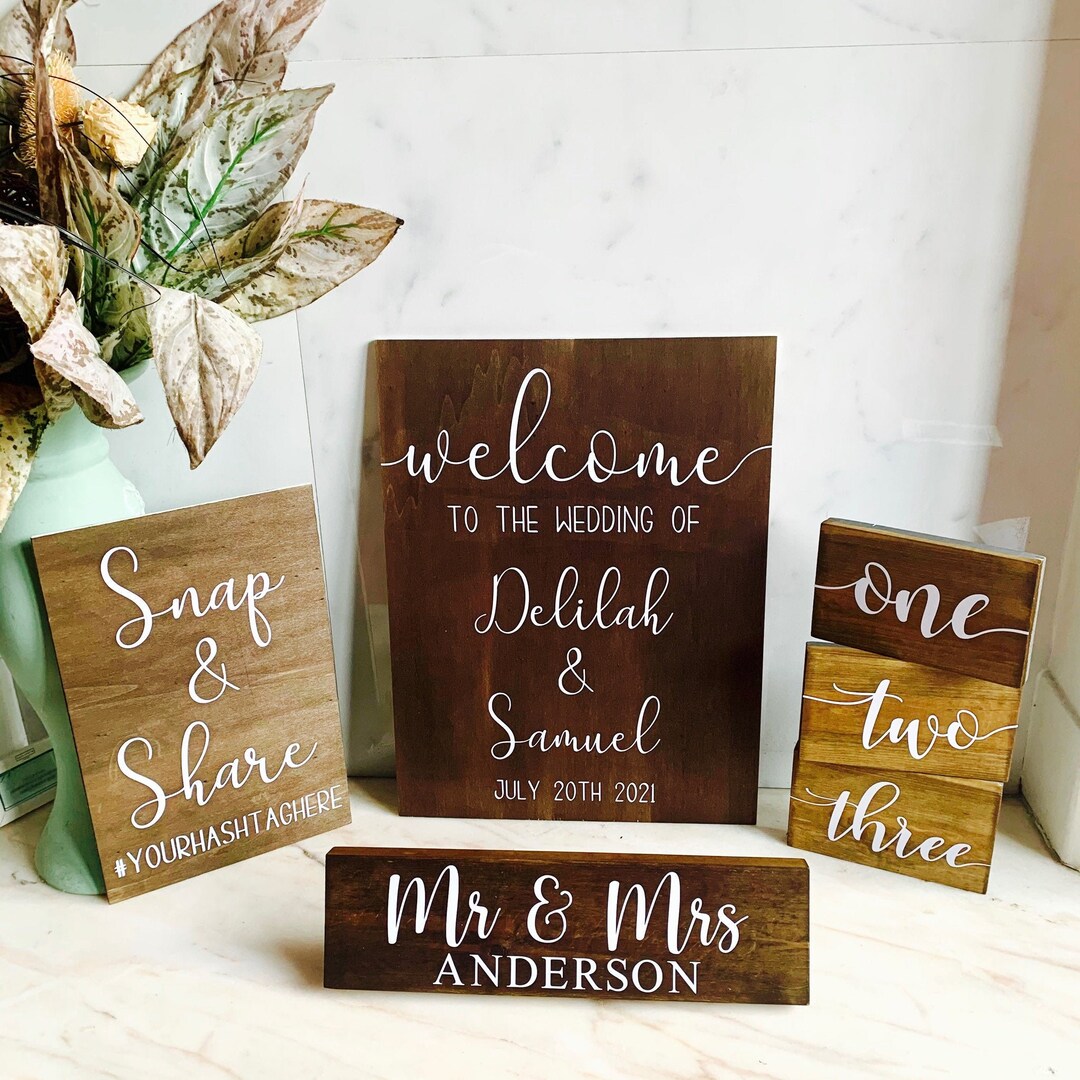 Rustic Packages Sign Wedding Sign Packages | Welcome Sign | Wooden Wedding Signs | Rustic ...