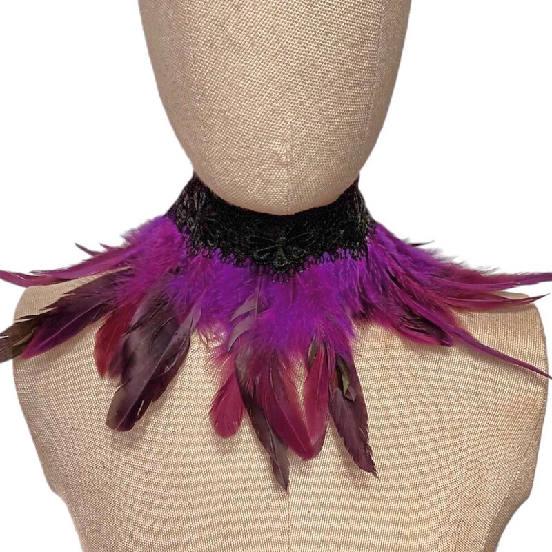Feather Collar - Etsy