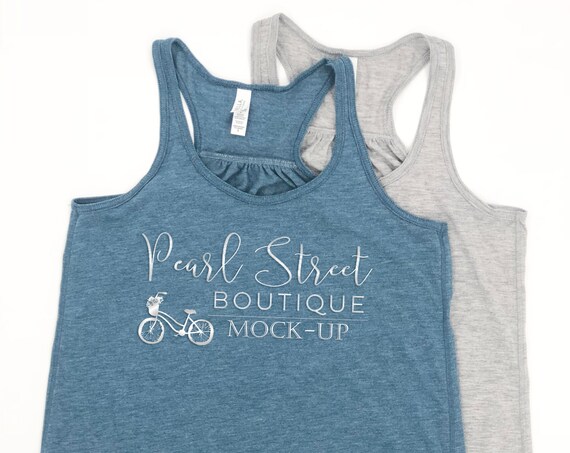Mockup Tank Top Instant Download Athletic Heather Mockup Tank Top Instant Download Athletic Heather