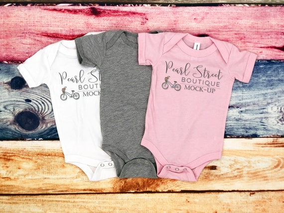 Layered Mockup White Athletic Heather Pink Bella Canvas