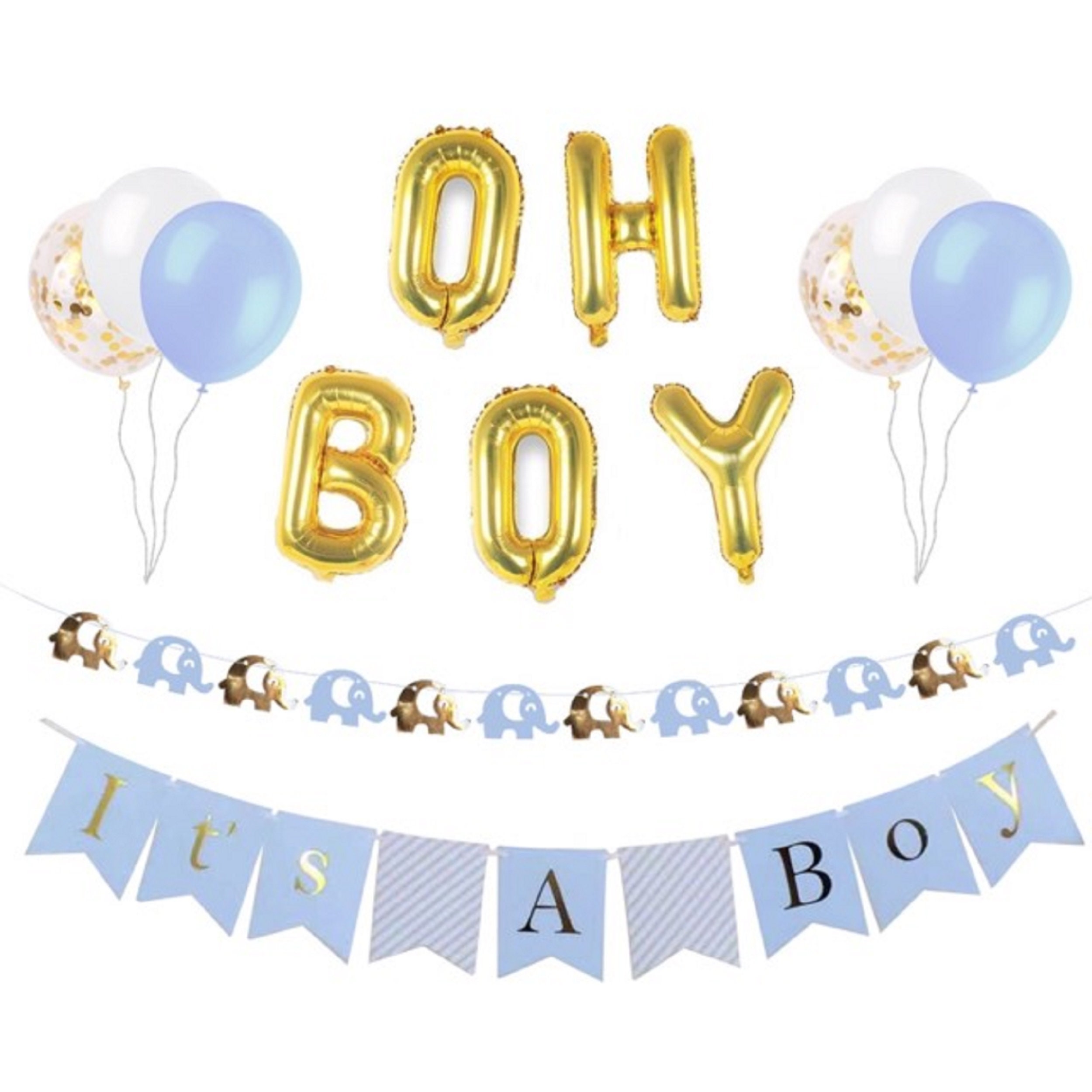 Baby Shower Decorations for Boy set includes its a boy Etsy