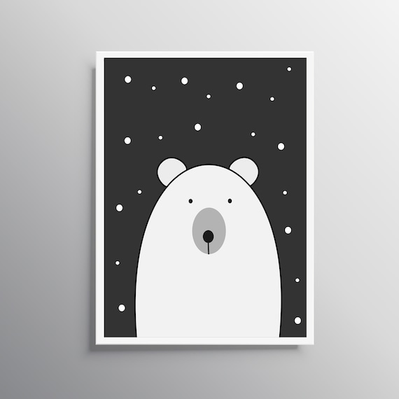 polar bear nursery decor