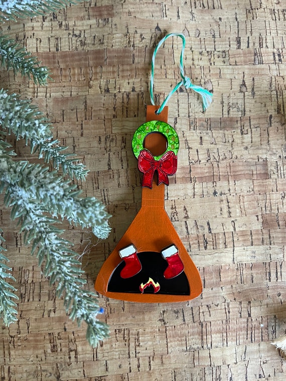 The Origina Handcrafted Wooden 60s and 70s Retro Fireplace Malm