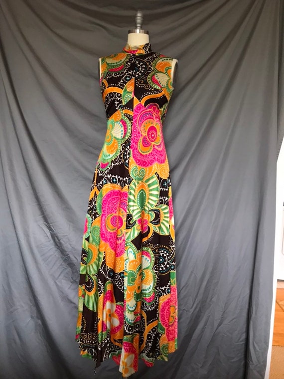 Psychadelic Polyester Maxi