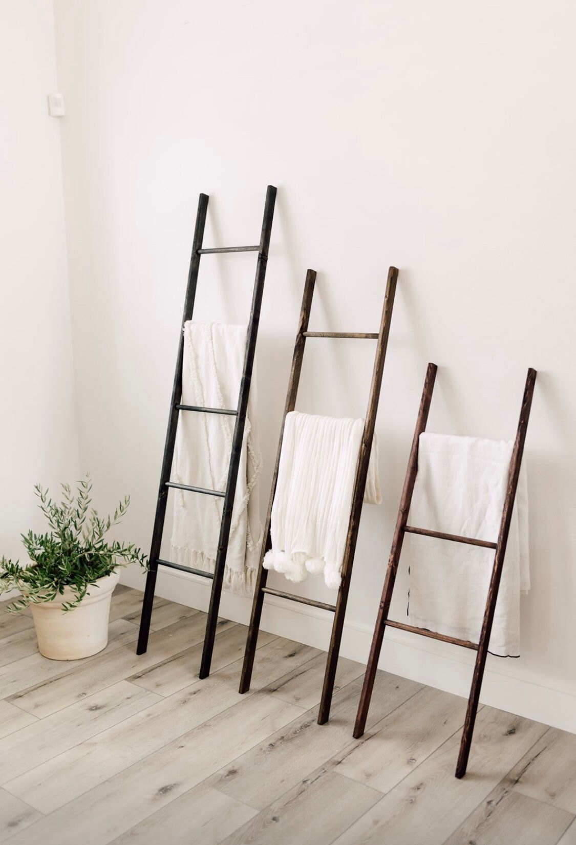 5 Foot Modern Blanket Ladder Blanket Ladder Towel Ladder - Etsy 5 Foot Modern Blanket Ladder Blanket Ladder Towel Ladder - Etsy