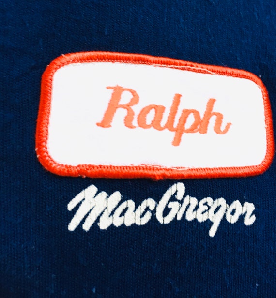 Rare! 90s Adidas NY Ralph MacGregor Big Logo Spel… - image 5