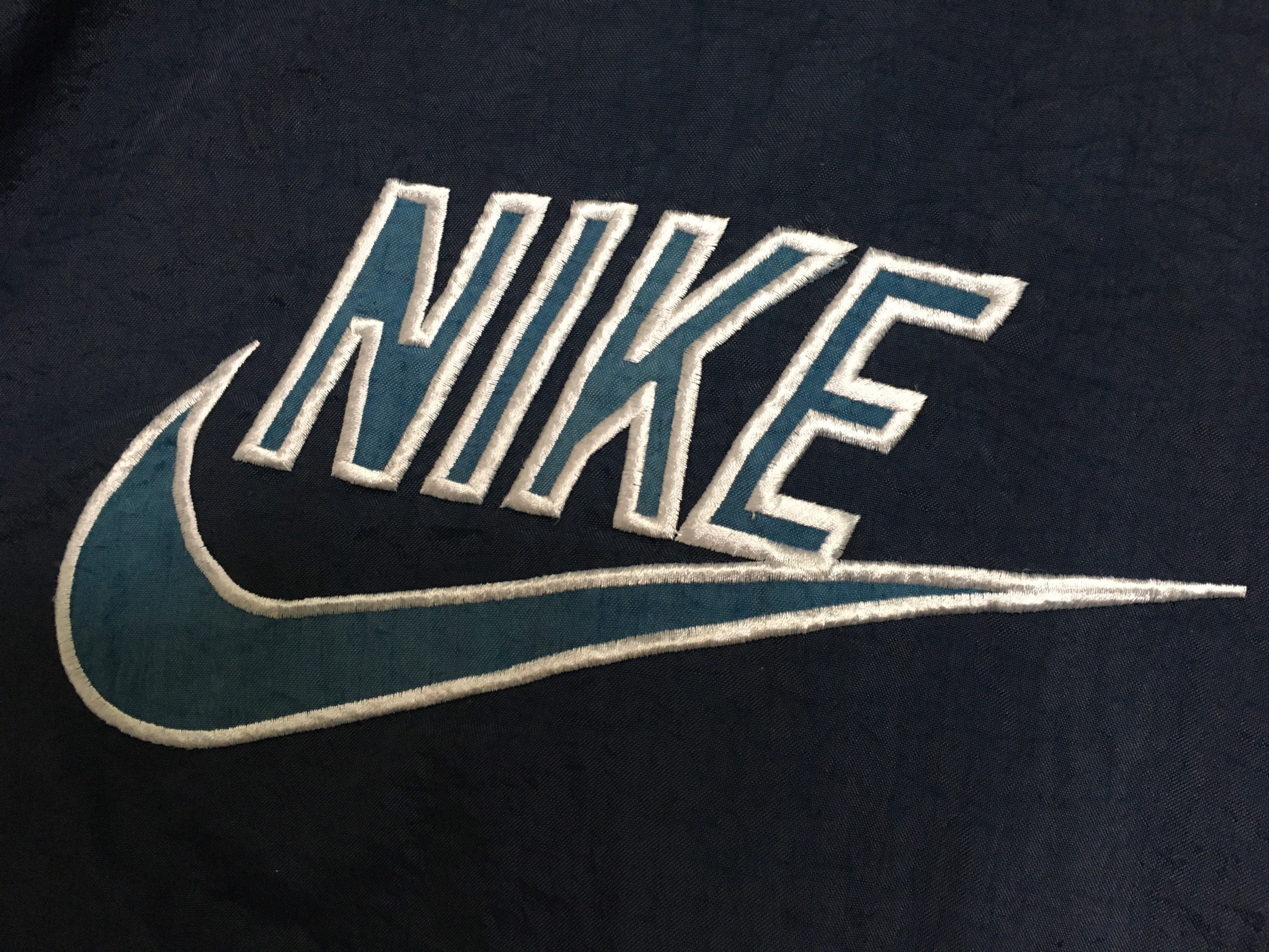 Rare 90s Nike Swoosh Sports USA Big Logo Embroidery Spellout | Etsy