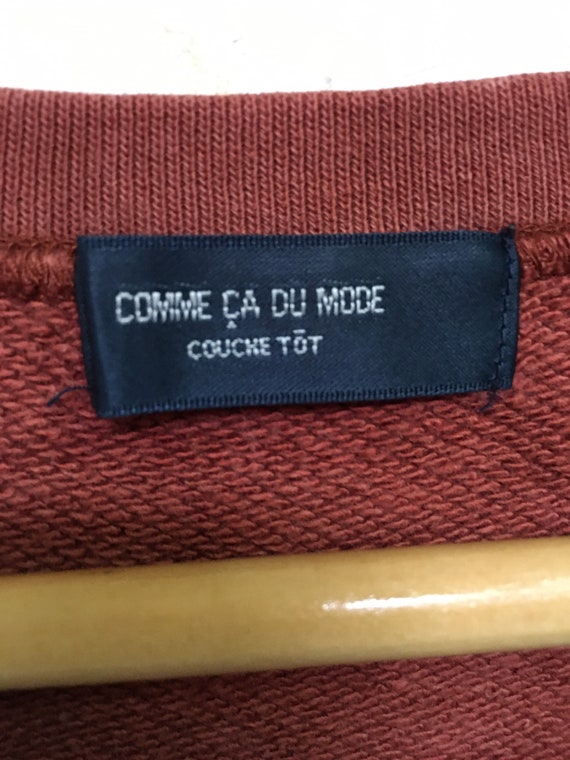 Rare! Comme Ca Ism Comme Ca Du Mode Fille Big Logo Spellout