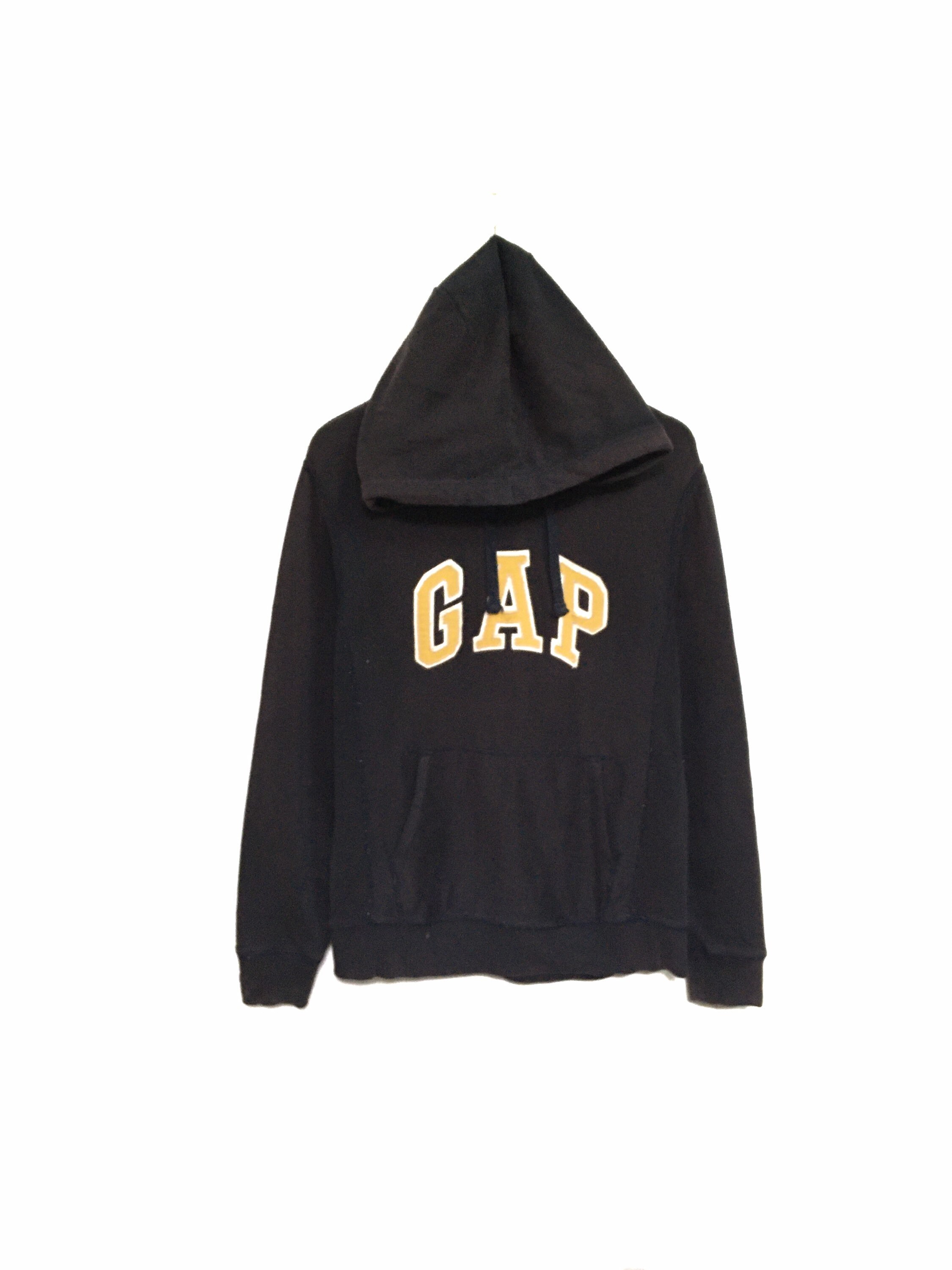 Rare! Gap Big Logo Embroidery Spellout Hoodies Crewneck