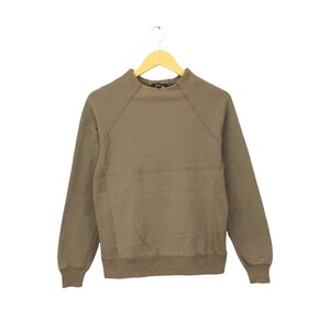 Rare! A.P.C. Rue De Fleurus Paris Plain Crewneck Sweatshirt Jumper Pullover Style Fashion Brand Design / Size Small