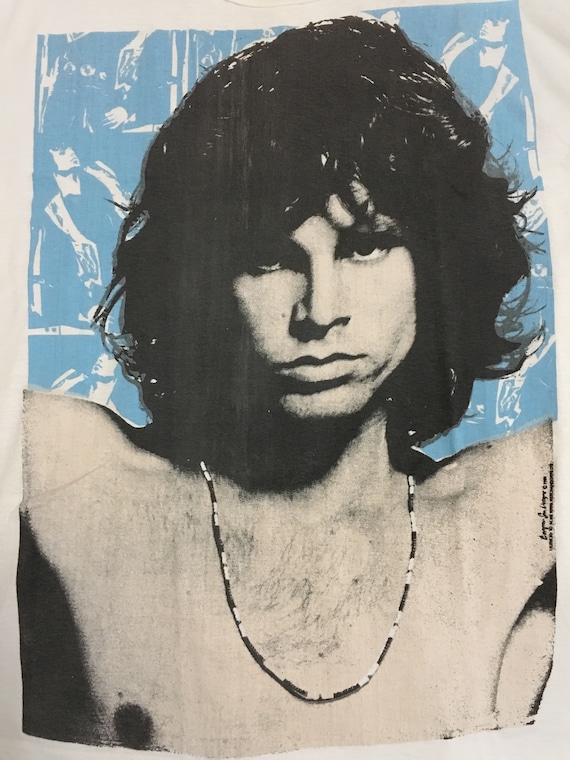 Rare! Vintage Jim Morrison The Doors Over Print F… - image 4