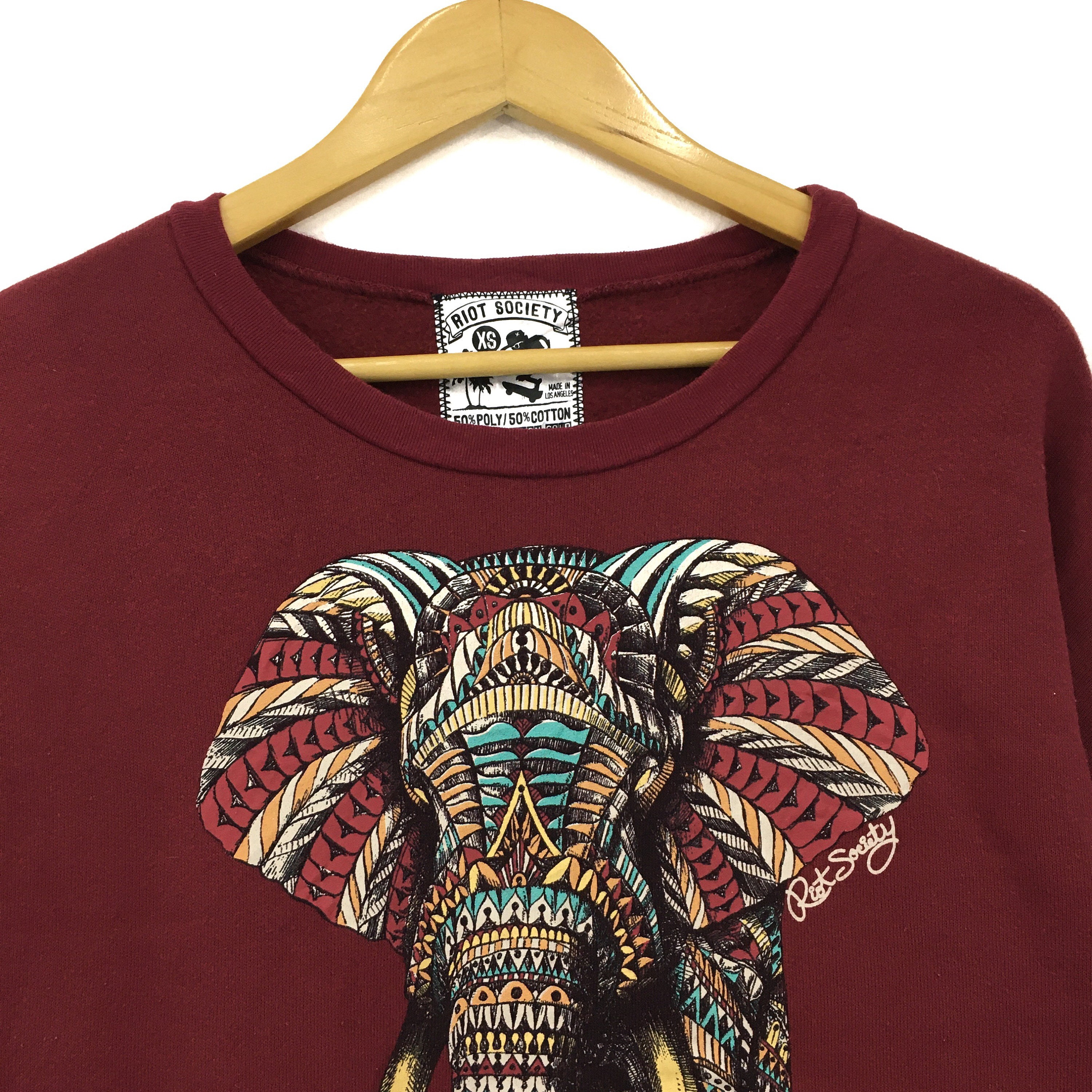 Riot society elephant sweatshirt 2025