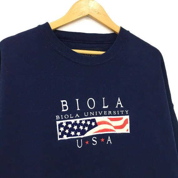 Rare! Biola University USA Jansport Vintage 90s Big L… Gem