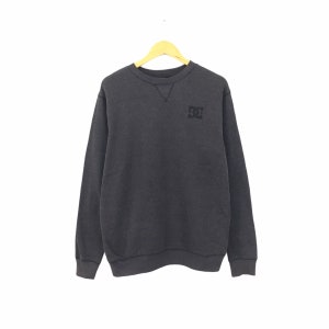 Rare! Dc Shoes Small Logo Crewneck Sweatshirt Jumper Pullover Sweater Fashion Style Brand Design / Size Large