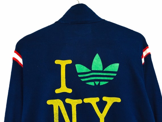 Rare! 90s Adidas NY Ralph MacGregor Big Logo Spel… - image 4