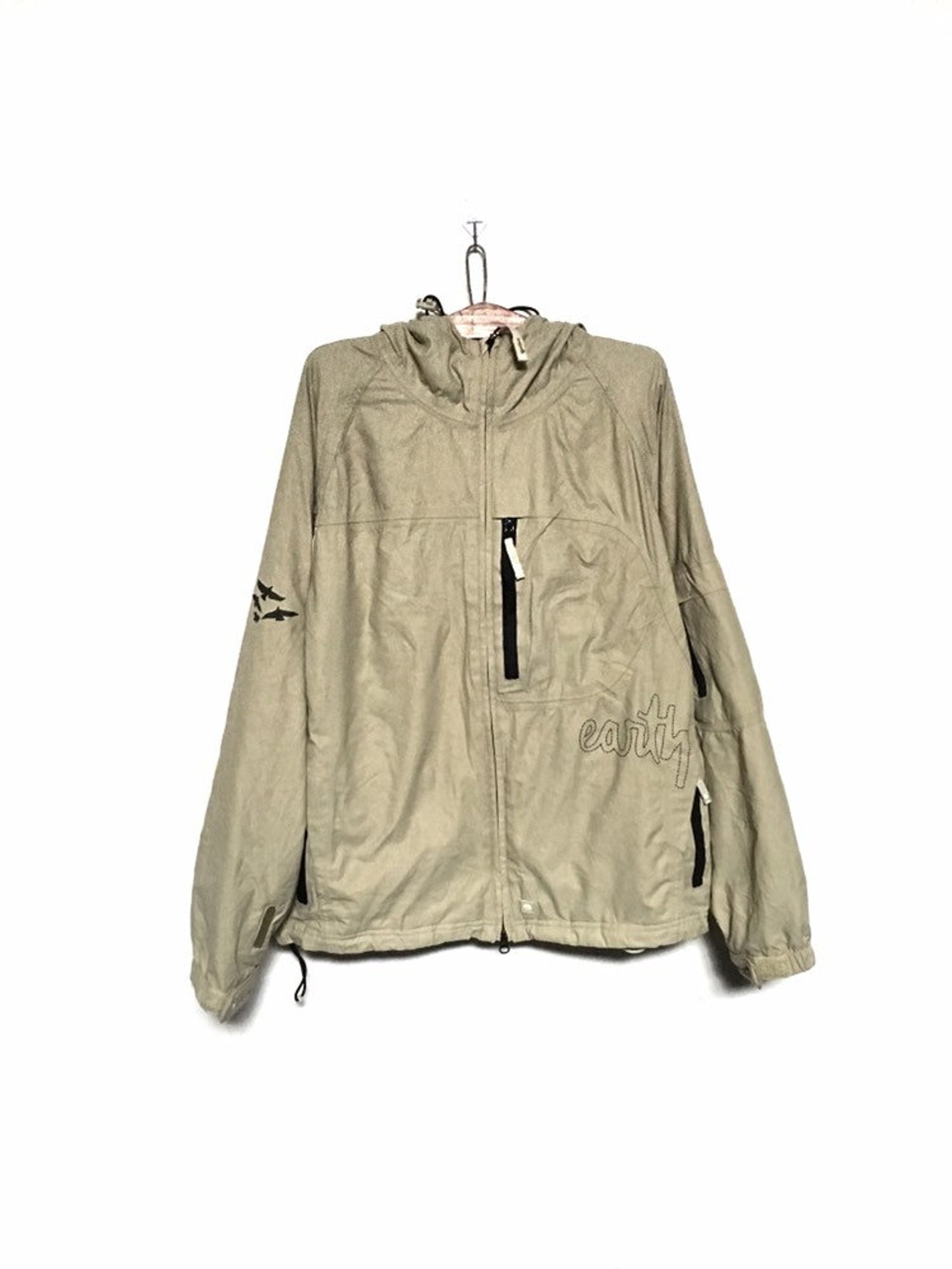 Rare Vintage Earth Jacket Hoodies Zipper / Size Etsy