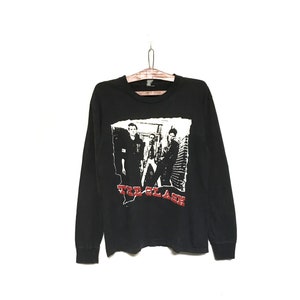 Rare! The Clash Punk Rock Tee Band Tee Tour Tee Uk Band Vintage 80s 90s Punk London Calling Single Stitch / Size Medium