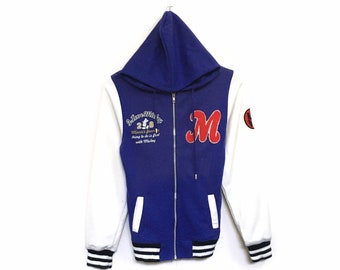 Zeldzaam! Mickey Mouse Super Idol Minnie Mouse Cartoon Disney Groot logo Sweatshirt Hoodies Trui Trui Stijl Mode / Maat Small