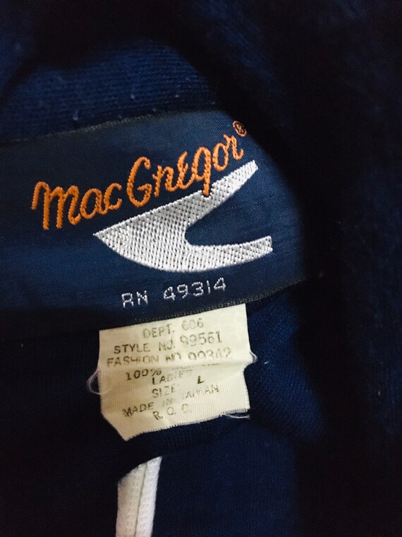 Rare! 90s Adidas NY Ralph MacGregor Big Logo Spel… - image 8