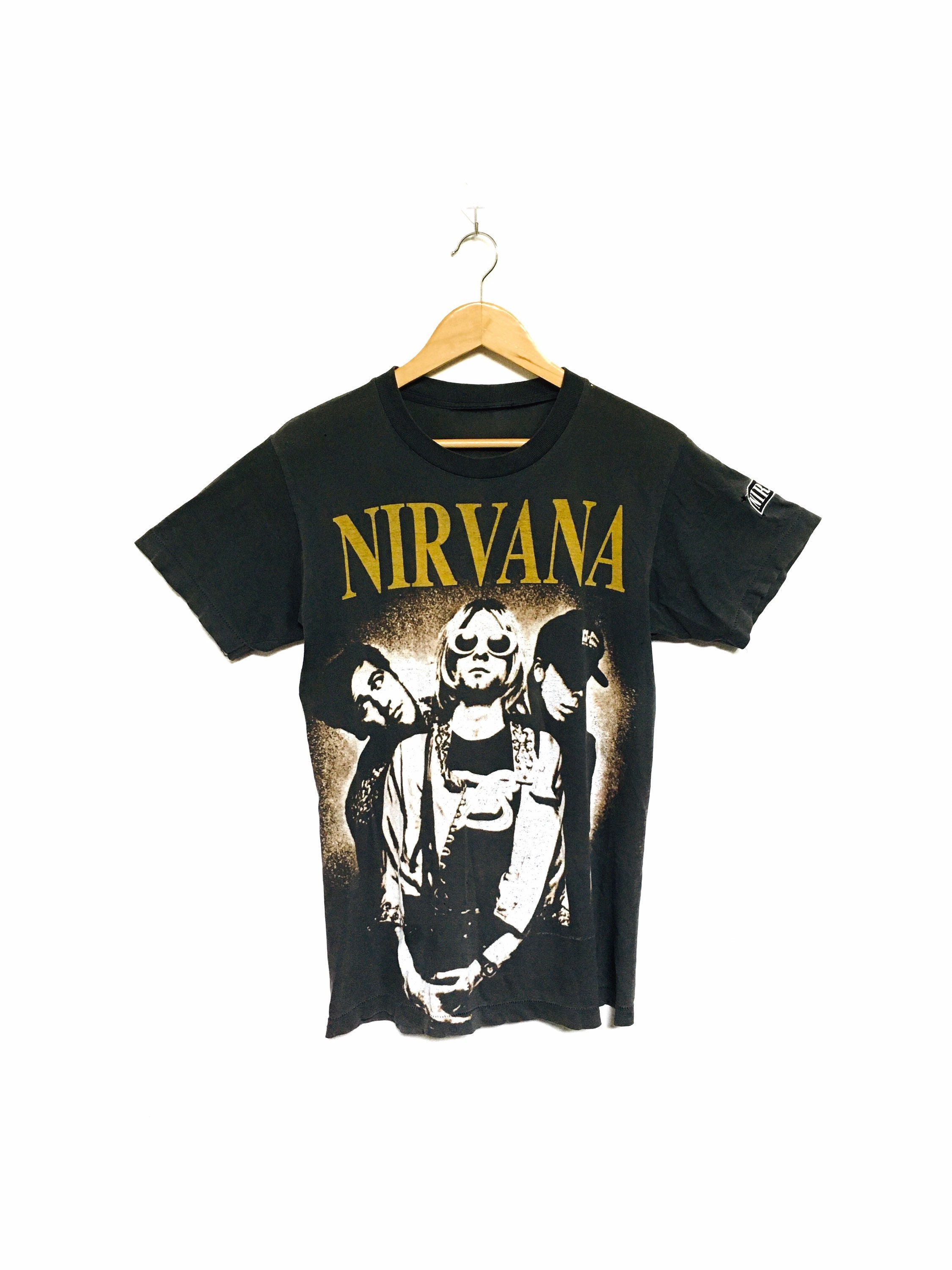 Rare! 90s Nirvana Vintage Kurt Cobain Grunge Rock Band Tee Rare! 90s Nirvana Vintage Kurt Cobain Grunge Rock Band Tee