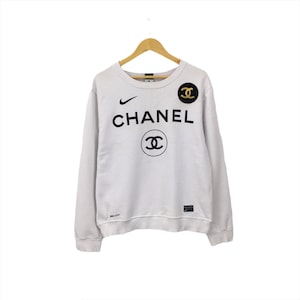 motor Laan maniac Rare Nike Chanel Swoosh Coco 5 Big Logo Embroidery Spellout - Etsy