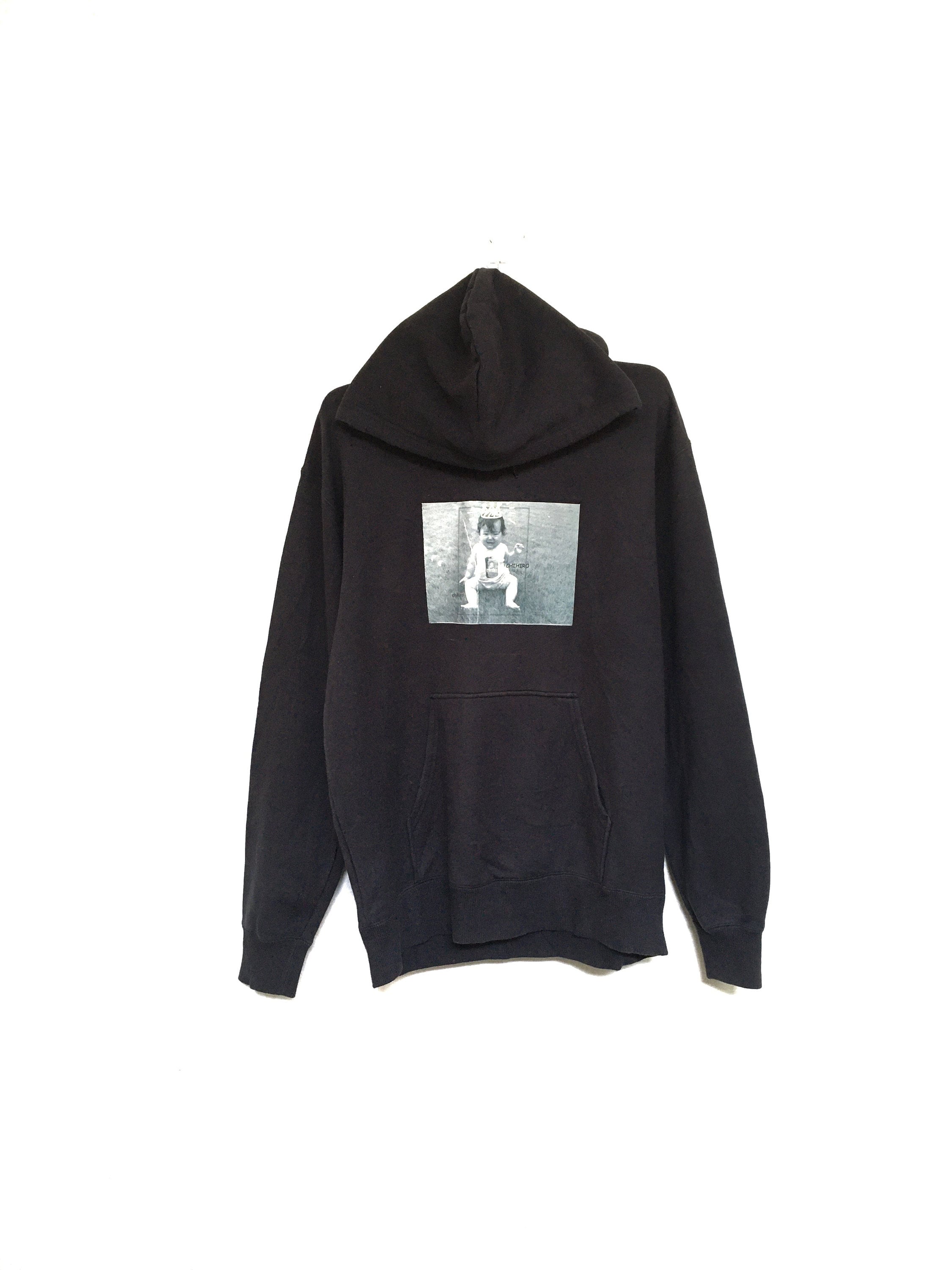Rare Chihiro Japan Kids Brand Big Logo Hoodies Pullover Sweatshirt