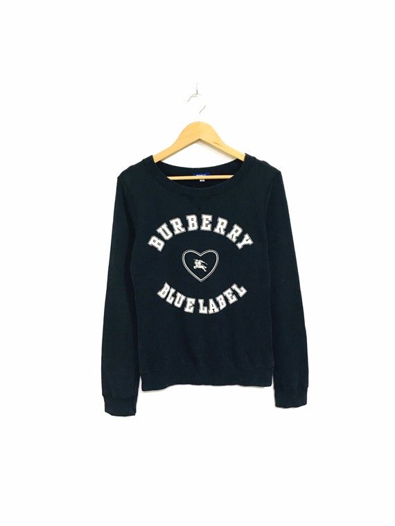 Rare! Burberry London Blue Label Big Logo Spellout Vi… - Gem Rare! Burberry London Blue Label Big Logo Spellout Vi… - Gem