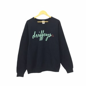 Rare! Jerzees 90s Vintage Crewneck Sweatshirt Jumper Pullover Style Fashion Designer Brand Streetwear / Size Large