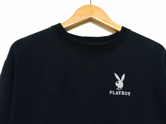 Rare! Playboy Big Logo Crewneck Sweatshirt Jumper… - image 3
