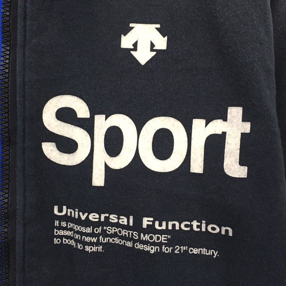 Rare! Descente Move Sport Universal Big Logo Spel… - image 4