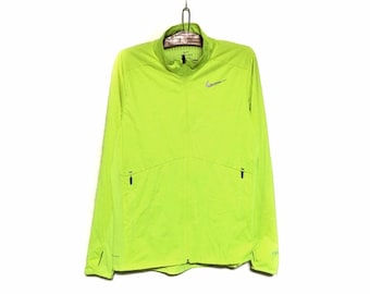Rare! Nike Dri Fit Small Logo Crewneck Sweatshirt Hoodies Jumper Jacket Tee T Shirt Nike Adidas Fila Umbro Kappa Size Large