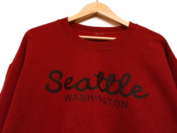 Rare! Seattle Washington Big Logo Embroidery Spel… - image 3