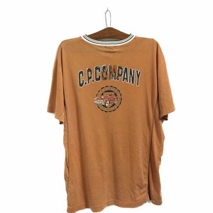 Rare!! Vintage C.P. Company R 16 Collection Big Logo Tee T Shirt Stone Island / Size Medium