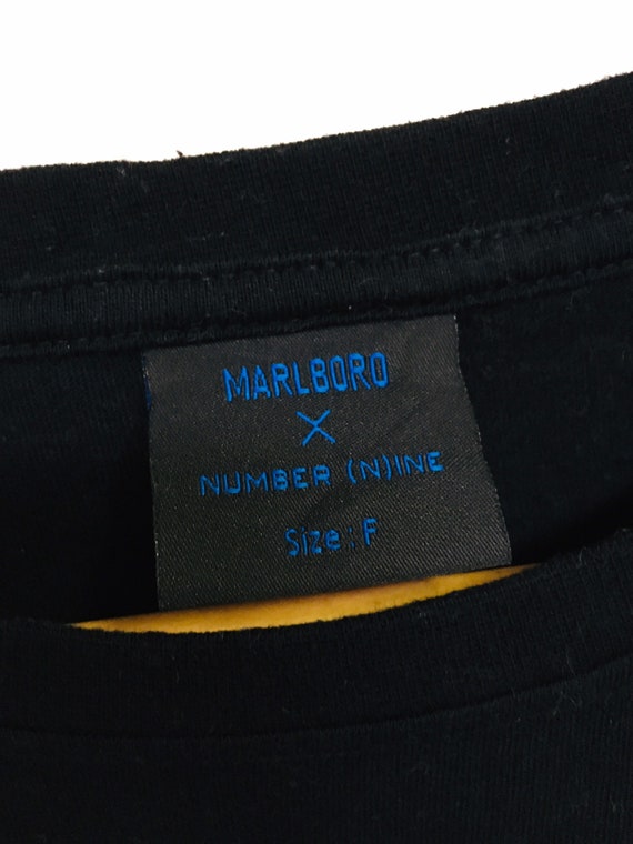 Rare! Number Nine X Marlboro Big Logo Spellout Tee Japan Rare! Number Nine X Marlboro Big Logo Spellout Tee Japan