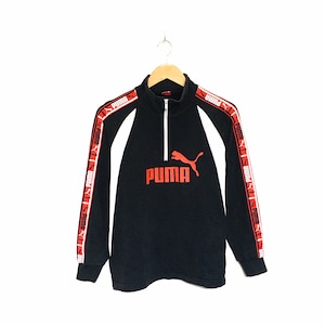 Rare! Puma Big Logo Embroidery Spellout Crewneck Sweatshirt Jumper Pullover Sweater Hoodies Vintage Sportswear Streetwear / Size Medium