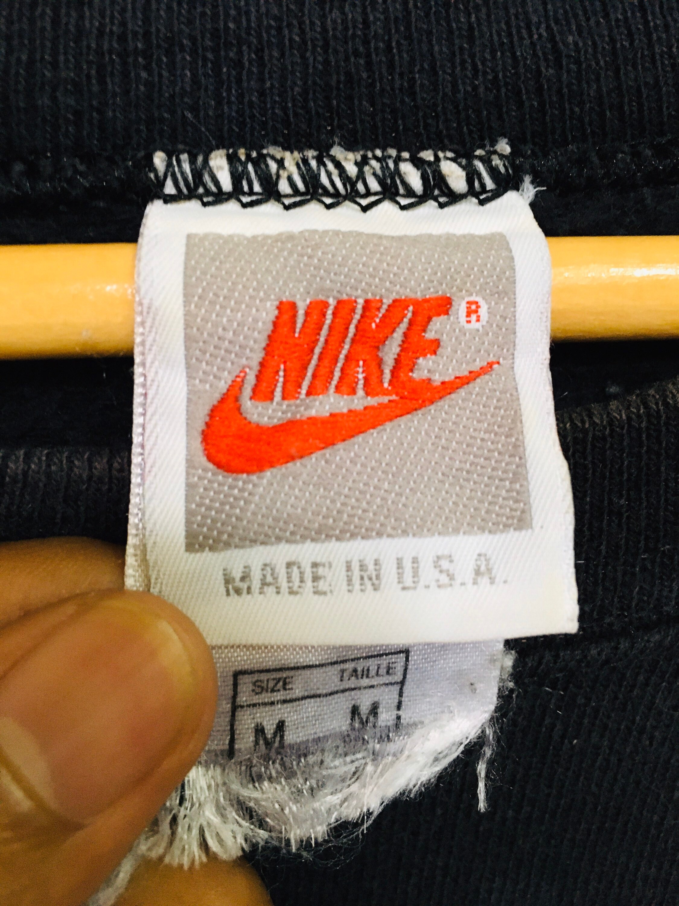 Rare! Nike Air Swoosh 90s Big Logo Embroidery Spellout