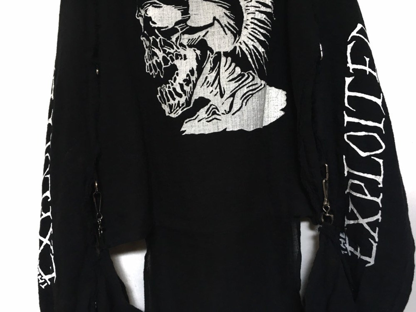 Rare Vintage the Exploited Punk Muslin Shirt Punk Gang Punk Etsy