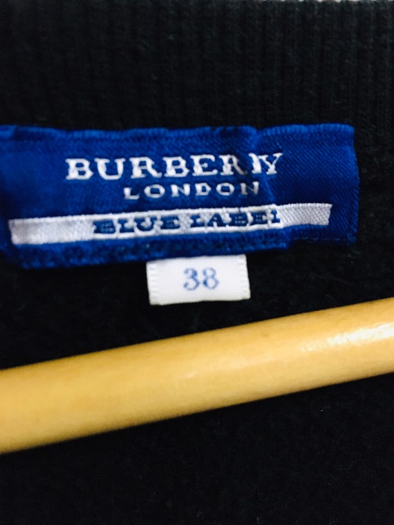 Rare! Burberry London Blue Label Big Logo Spellou… - image 6