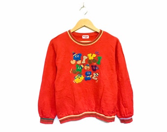 Vintage 90s Miki House Sweatshirt Jumper Pullover Like New Never