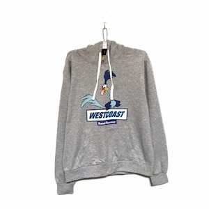 Sudadera con capucha vintage de dibujos animados de Looney Tunes con logo grande / Moda de Cartoon Network / Talla grande