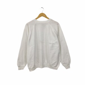 Rare! 90s Hanes USA Tags Plain Vintage Crewneck Sweatshirt Jumper Sweater Pullover Jumper Style Fashion Designer / Size XLarge
