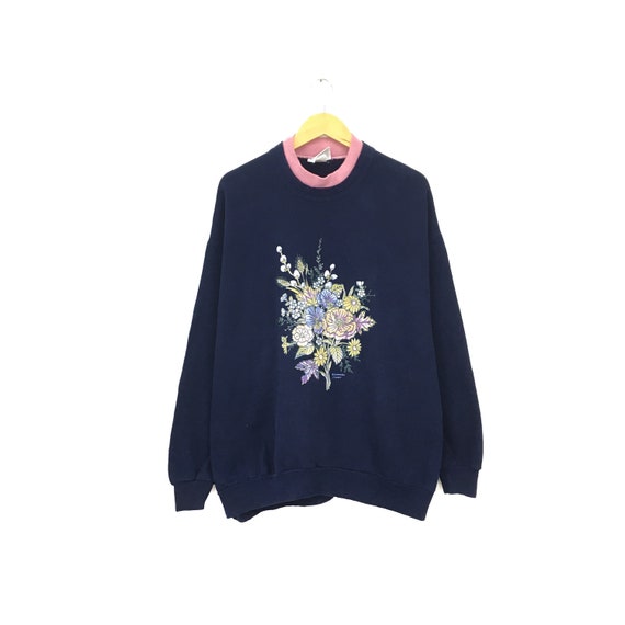Morning sun embroidered sweatshirts cheap