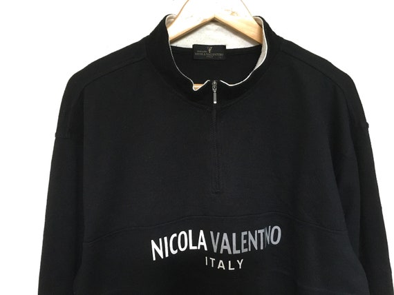 Rare! Nicola Valentino Italy Big Logo Embroidery … - image 3