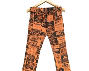 Selten ! Modzart kitsch22 John taube molly white seditiontures punk Pants Sex Pistolen ramones iggy pop the clash the Cure bauhaus vintage Pants