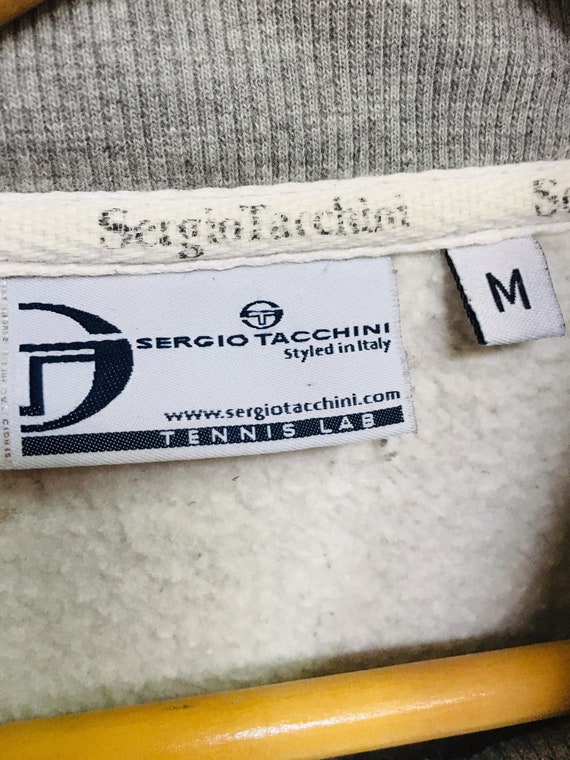 Rare! Sergio Tacchini Styled In Italy Half Zip Sm… - image 6