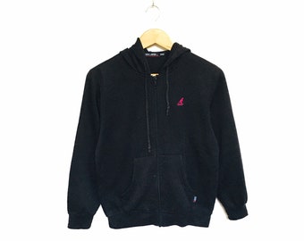 Rare! Kangol Sport Small Logo Embroidery Vintage Hoodies Sweatshirt Jumper Sweater Pullover Style Fashion Streetwear Designer / Size Medium