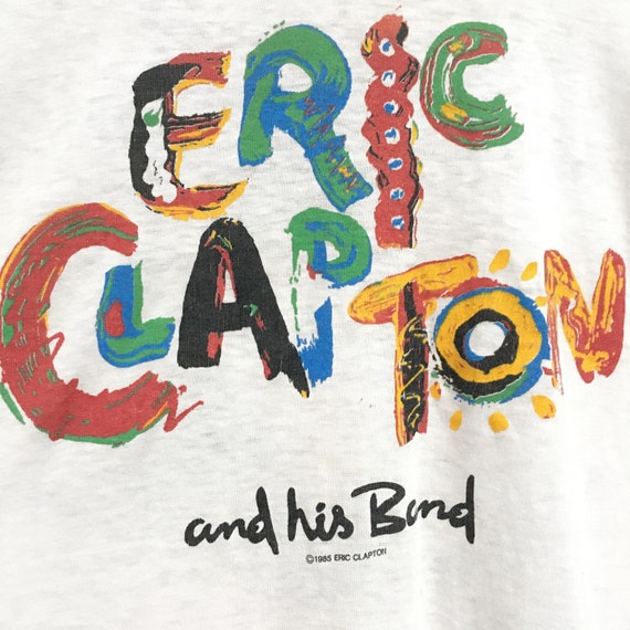 Rare! Eric Clapton Tour Guitarist And His Band Vi… - image 4