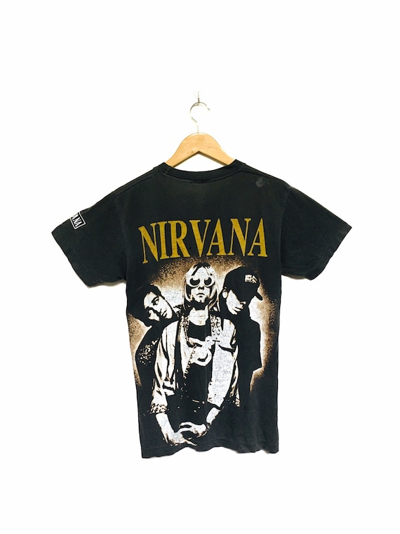 Rare! 90s Nirvana Vintage Kurt Cobain Grunge Rock Band Tee Rare! 90s Nirvana Vintage Kurt Cobain Grunge Rock Band Tee