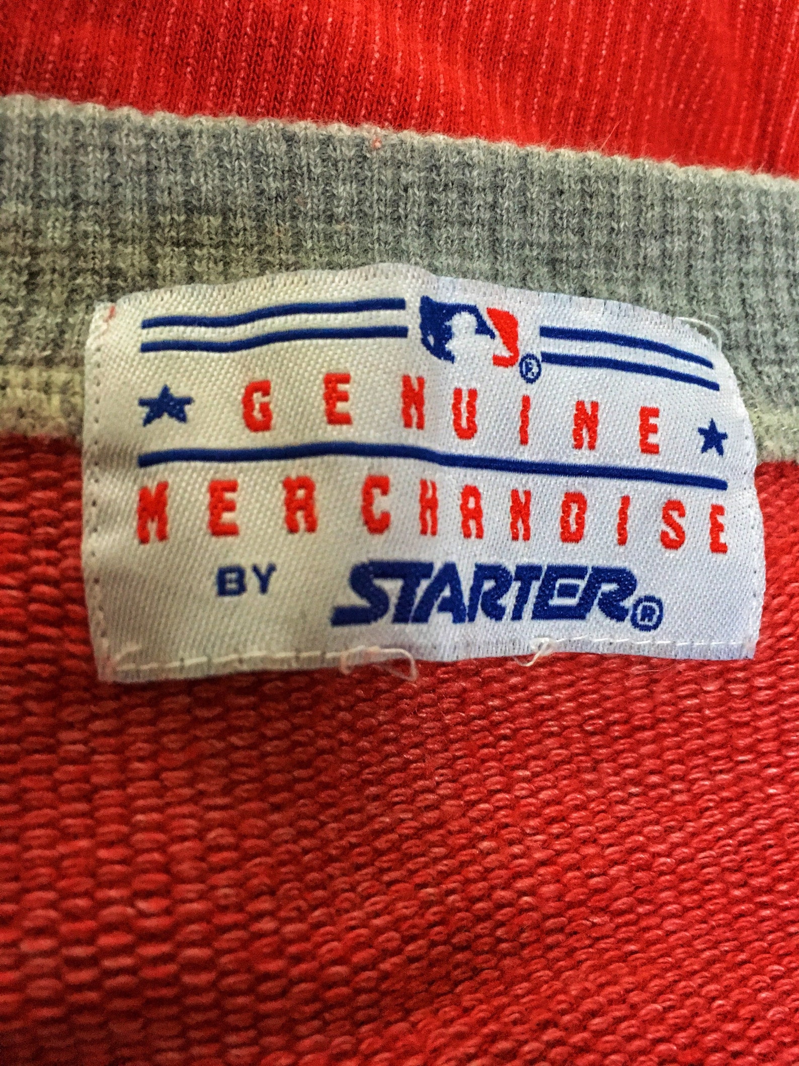 Rare Vintage Starter Genuine Merchandise Baseball MLB Rare Half Zip