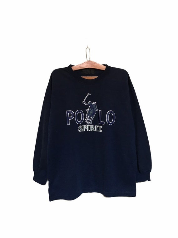 vintage polo crewneck